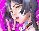 麻雀系Vtuber向け　サムネ用イラスト描きます 三元牌キーホルダーやアクセなど対応します！ イメージ1