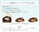 ペットの写真からドット絵風LINEスタンプ作ります セリフ固定・写真を送るだけでOK！犬・猫のペット限定 イメージ2