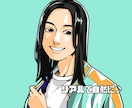 オシャレな人物イラスト作成します アイコン利用におすすめ！他の用途でも！商用利用可♪ イメージ4