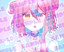 女の子のイラスト描きます SNSアイコン/サムネ/ベッターなど描きます。 イメージ3
