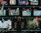 動画のサムネイル・ヘッダー・扉絵のイラスト描きます 世界観感じるオリジナルの一枚絵 イメージ8