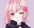 透明感のあるイラスト制作致します SNSアイコン、動画用1枚絵、キャラデザなど様々なイラスト イメージ8
