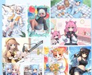 サムネやヘッダーなどに！可愛いイラストを描きます 立ち絵やデフォルメご希望の1枚をお届けします！ イメージ5