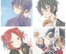 SNS等のアイコン描きます ミニキャラもOK！あなたのオリキャラ・イメキャラ描きます イメージ3