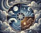 三刀流占い  あなたの本質・未来・才能を解読します 四柱推命 × 西洋占星術 × 数秘術であなたの運命を深く鑑定 イメージ2