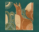 最短即日納品！エスニックな手描き風イラスト描きます あなたの好きと個性的な絵柄であなただけのイラストを！ イメージ4