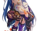 ご希望のイラスト描きます 観賞用、SNS用、推しのFAなどに！※商用利用可（別途料金 イメージ5
