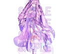 衣装デザイン可！キャラクターの立ち絵を制作します 頭からつま先までを含めたフルカラーのイラスト イメージ3