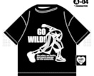キャラクターメインのお洒落なTシャツデザインします どこで買ったのと聞かれる、プロスペックなTシャツデザイン イメージ5