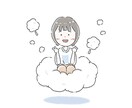ゆるく似てる似顔絵描きます 可愛く、かつゆるく特徴を掴んだイラストを描きます イメージ5