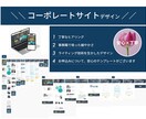 5万円◎コーポレートサイトのデザイン制作をします スマホ含!ライティング技術を活かしたデザインの提案も可能です イメージ1