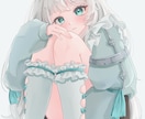 透明感のあるかわいい女の子を描きます フリルやファンタジー、アンティーク調なものものが得意です。 イメージ1