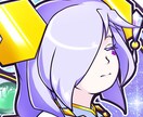 SNSアイコン用イラスト描きます やわらかく幻想的な女性キャラのSNSアイコン描きます イメージ3