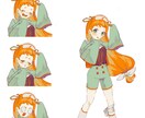 魅力的なキャラクター立ち絵を描きます TRPGやゲームに最適！デザインからのご依頼も引き受けます！ イメージ2