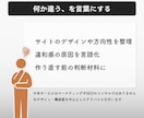 STUDIOサイトの方向性をプロが整理します 迷っている状態から形にするお手伝い イメージ2