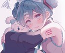 かわいい・かっこいいアイコン作成します 女の子や男の子のアイコン制作します イメージ2