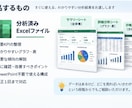 Excel・CSVを分析し改善案まで整理します 売上高数兆円規模の大手企業支援経験を活かし、次の一手まで整理 イメージ3