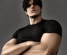 リアル寄り厚塗りで男性キャライラストを制作します 筋肉・骨格を活かした重厚感のあるイラスト イメージ6