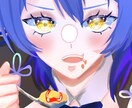 思わず目が惹くキラキラなイラストを描きます ご希望に沿ったキラキライラストを描けます！ イメージ9