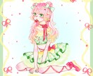 かわいい女の子描かせて頂きます 主に女の子のイラスト、SNSなどアイコンや、1枚絵描きます！ イメージ6