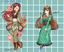 格安！ポップで愛らしい女の子描きます 鮮やかで可愛いイラストをご希望の方に思い描く形で提供します イメージ5