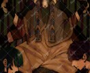 雰囲気のあるキャラクターイラスト制作致します 一枚絵、立ち絵、パーツ分けイラスト、歌ってみたイラストなど！ イメージ2