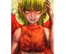 SNSアイコンなど厚塗りイラスト作成します ギャグ的なものホラーやグロも可能です要望のイラスト制作します イメージ2