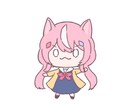 ふわっとかわいい！ミニキャラ制作します ゆるふわ・ほのぼのデフォルメがお好きな方へ イメージ2