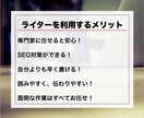 SEO対策・高品質記事1000文字まで執筆します 【実績多数】プロのセールスライターが売れる文章を提供します！ イメージ3