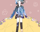 可愛い×儚さのあるイラスト描きます アイコンや配信、MV用イラストに是非！ イメージ6