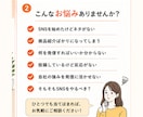 SNS・発信の悩みを整理｜何を発信するか考えます Instagram・X・noteなど「何を発信する？」を整理 イメージ2