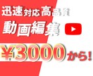 動画編集承ります 編集のお悩みお任せください！！ イメージ1