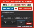 YouTubeの日本人登録者を1000人増やします 【残3名限定モニター価格】手動で日本人がチャンネル登録 イメージ2