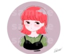 レトロポップなイラストをお届けします レトロポップで可愛い！◎SNSのアイコンにおすすめ イメージ6