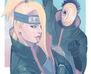キャラクターイラストアイコンを描きます 主にアイコン利用のキャラクターイラストや絵似顔絵描きます！ イメージ5