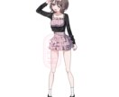 立ち絵描きます 可愛い女の子のキラキラした立ち絵描きます イメージ3