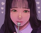 SNSのアイコンにも！イラスト描きます 似顔絵でも創作でも◎あなただけのイラストを描きます！ イメージ1