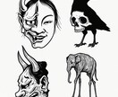 タトゥーの感性で創る、世界に一つのロゴ創ります タトゥーのように“想いを刻む”ロゴをデザイン イメージ1