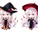 塗り込みデフォルメイラストを描きます キャラクターの雰囲気や魅力を残しつつ、かわいく仕上げます！ イメージ2