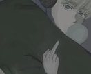 エモーショナルなイラスト描きます アンニュイでダークな人物イラストが得意です！ イメージ6