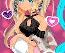 厚塗りでかわいいキャラクターイラストを描きます 厚塗りタッチの鮮やかな色彩イラスト イメージ6