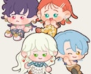 ゆるめのSDイラストを描きます グッズやプレゼントなどに使えるミニキャライラスト イメージ3