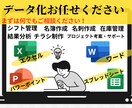 スッキリしない日々の業務をデータ化します 今の状況を見える化して少し気楽に過ごしませんか？ イメージ1