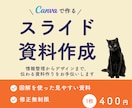 情報整理からデザインまで！資料作りをお手伝いします \出品記念価格  10枚4000円/　先着３名様限定価格！ イメージ1