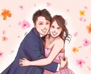 ホワイトデーのギフトに♪思い出に残る似顔絵描きます 印刷も対応します！記念日・お誕生日・イベントのプレゼントに。 イメージ4