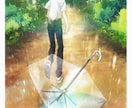情景が伝わるイラストお描きします 時間を切り取ったようなエモい•儚い系のイラストが得意です！ イメージ8