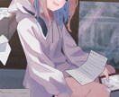 一枚イラストを制作します 背景+人物のかわいいイラスト制作承ります イメージ3