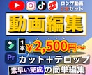 1本1500円～short動画制作致します short動画2500円で2本セットにて作成致します イメージ1