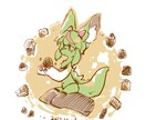 ケモノ、獣人キャラクターのイラストを描きます ふわふわでかわいいイラストが欲しい方へ イメージ5