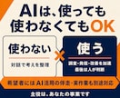 集客・商品設計の迷いを整理し次の一手を決めます まとまらない悩みを30分で整理し、行動案まで言語化 イメージ5